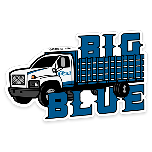 Big Blue JSM Sticker