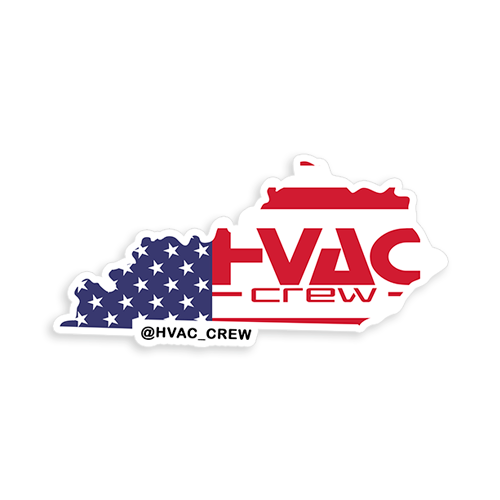 Kentucky State Hvac Crew Sticker