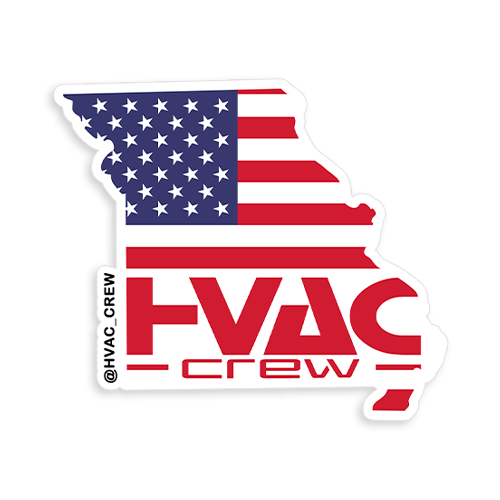 Missouri State HVAC Crew Sticker