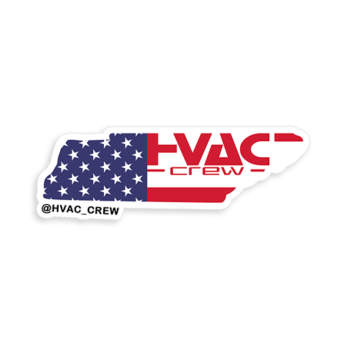 Tennessee State HVAC Crew Sticker