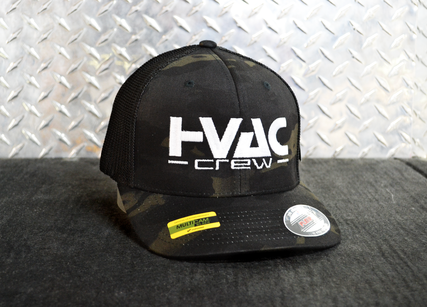 Hvac Crew Dark Camo Flexfit