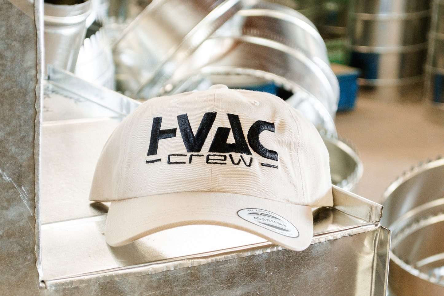 Hvac Crew Stone Dad Cap