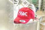 Hvac Crew Red Dad Cap