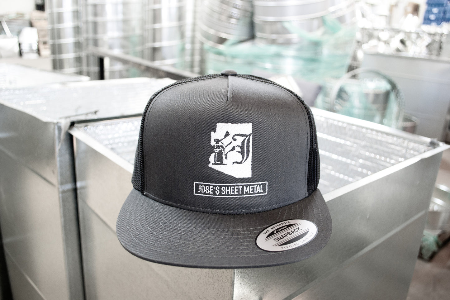 Jose Sheet Metal Gray Snapback