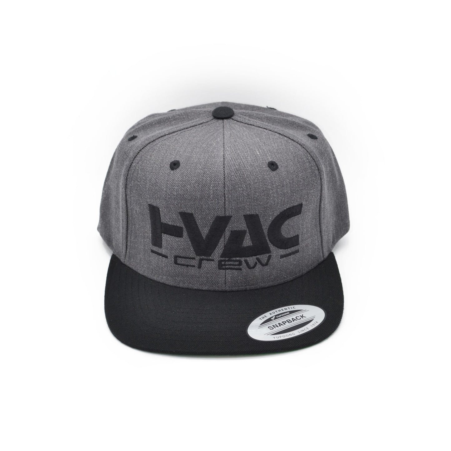 HVAC CREW Gray Snapback