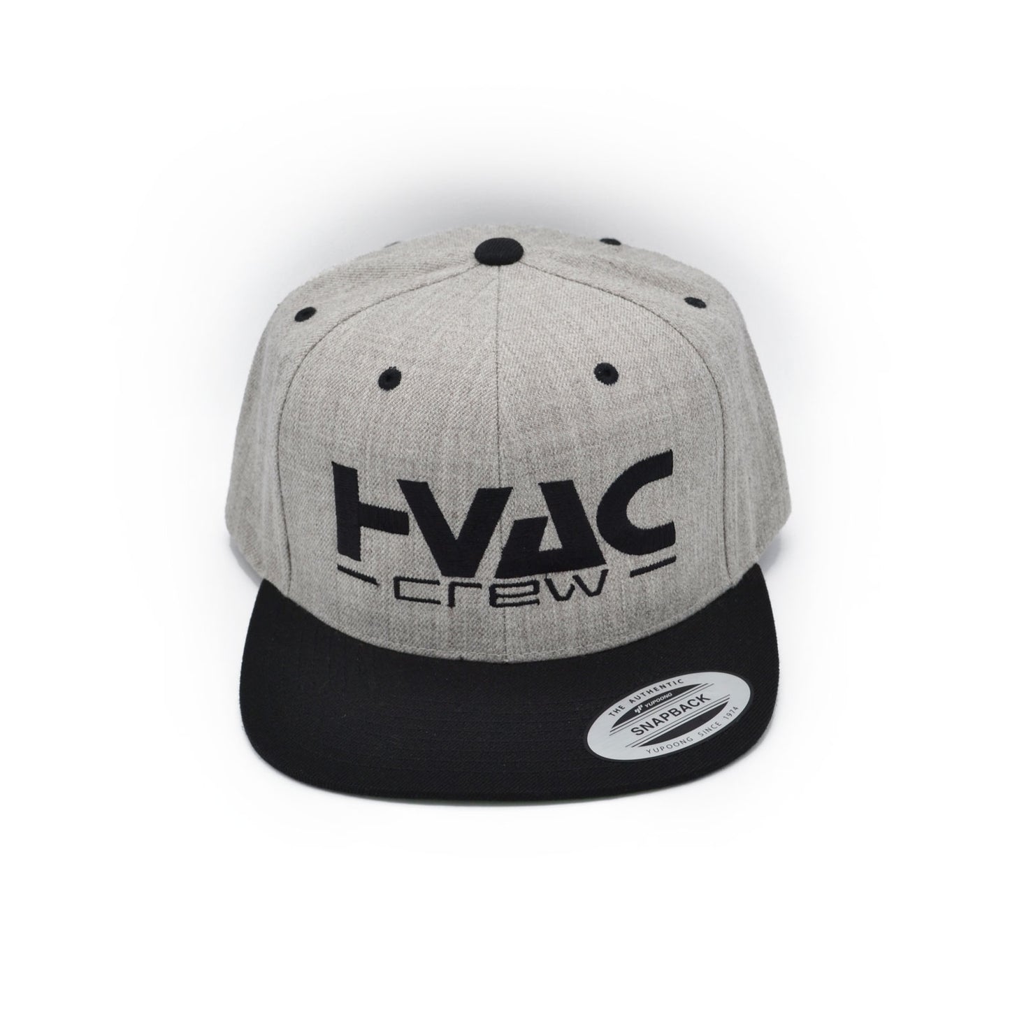 HVAC CREW Light-Gray Snapback