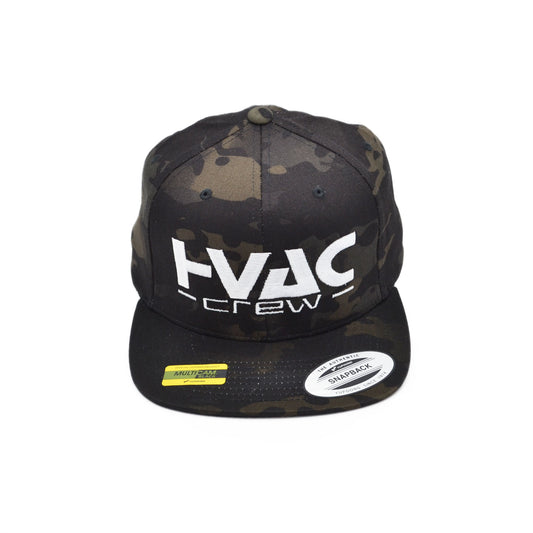 HVAC CREW Dark Camo Snapback