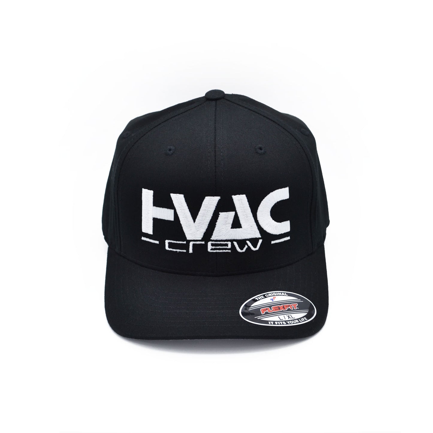 HVAC CREW Black Flexfit