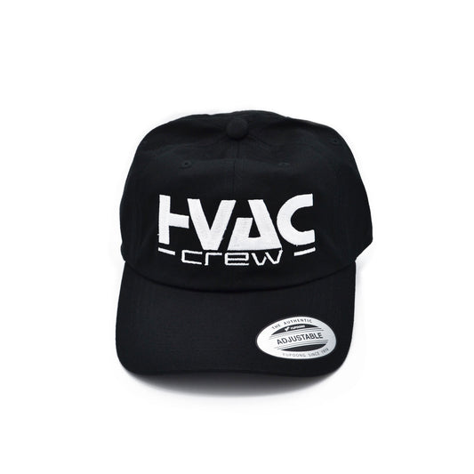 Hvac Crew Black Dad Cap