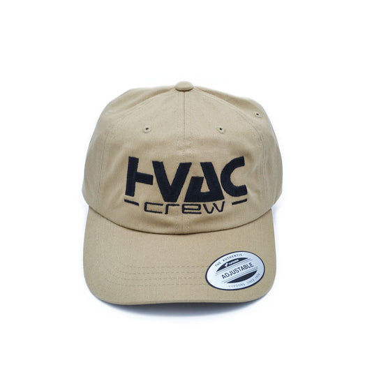 Hvac Crew Khaki Dad Cap