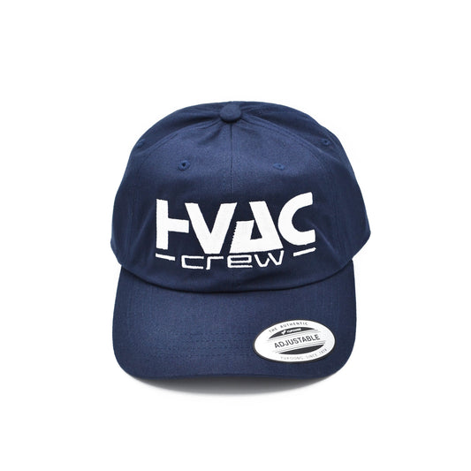 Hvac Crew Navy Dad Cap