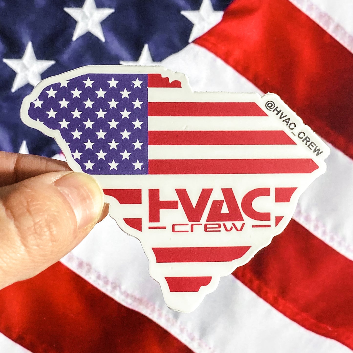 South Carolina State Hvac Crew Sticker