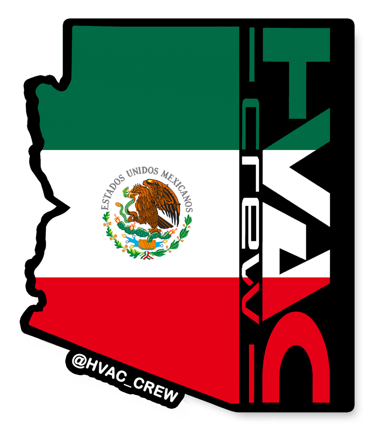 Mexico AZ Sticker