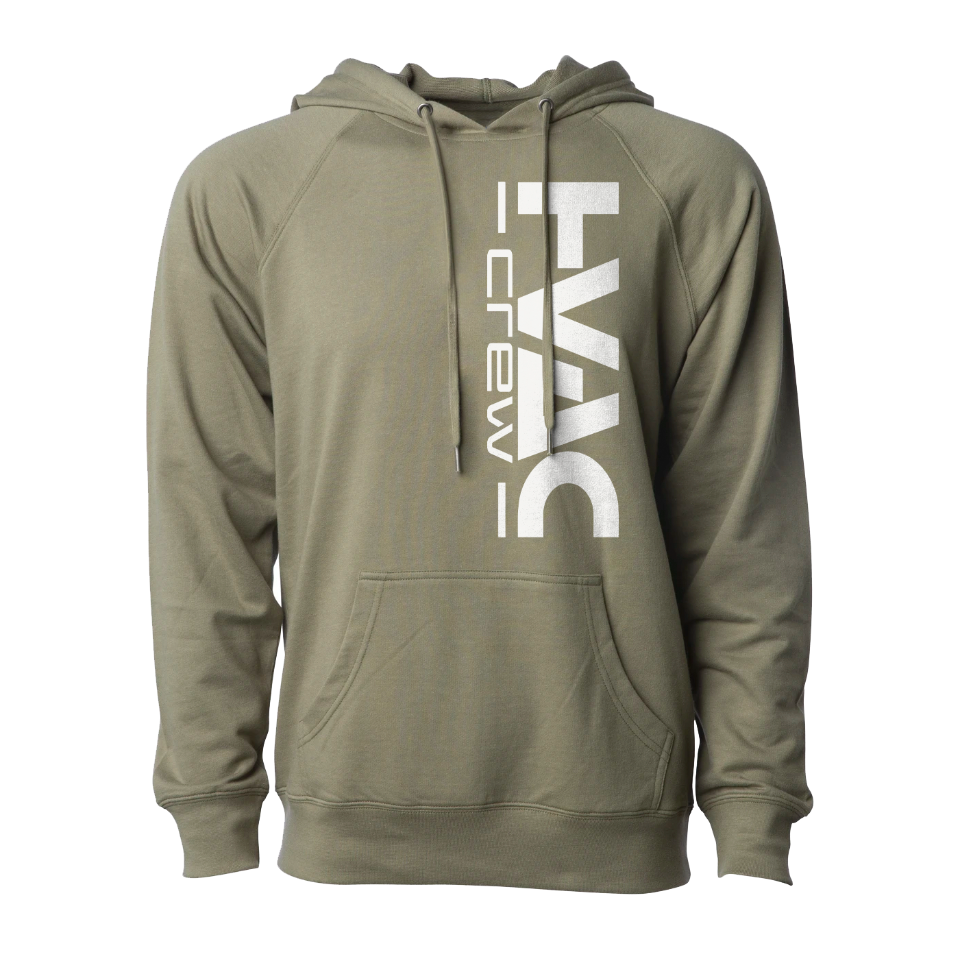 HVAC CREW Olive Lightweight Hoodie