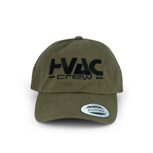 Hvac Crew Olive Dad Cap