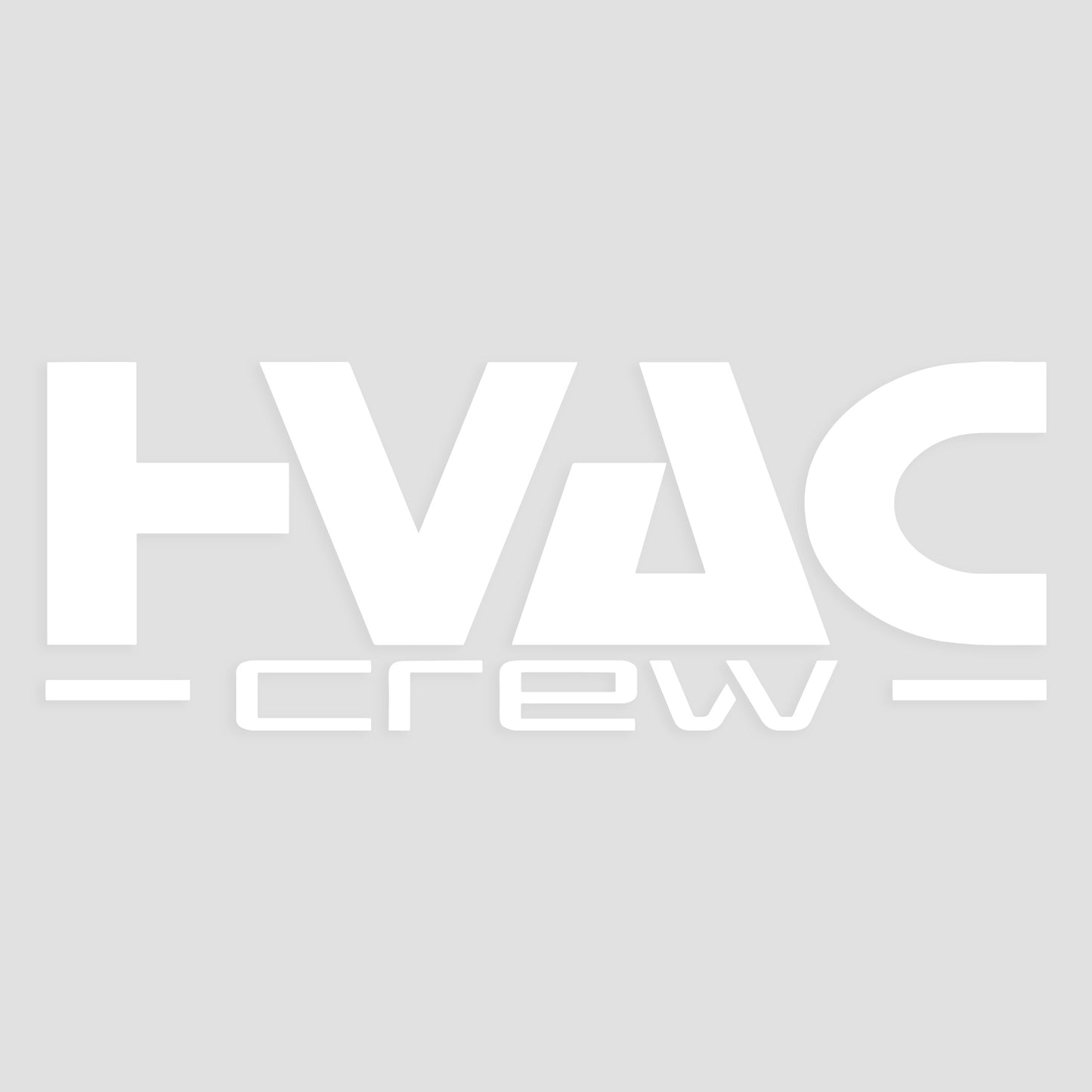 HVAC Crew Decal