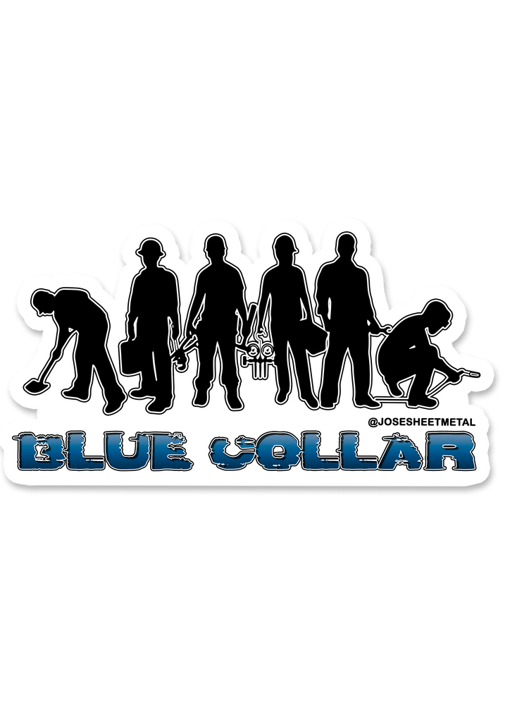 blue collar sticker｜TikTok Search
